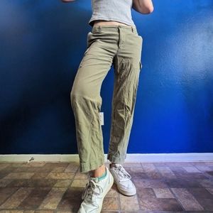 Vintage low rise cargo pants